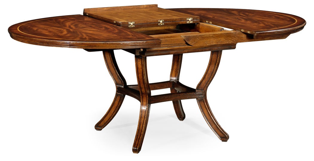 Jonathan Charles Extending 54" Mahogany Dining Table 137-195cm