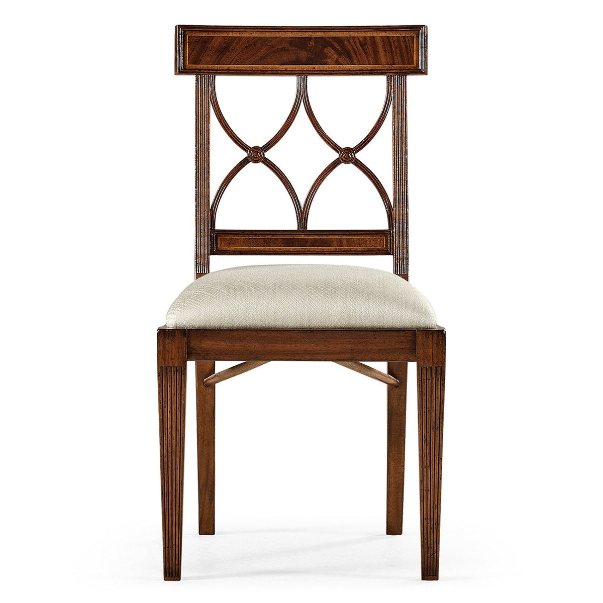 Jonathan Charles Georgian Dining Chair in Antique Mahogany - Skipper