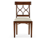 Jonathan Charles Georgian Dining Chair in Antique Mahogany - Skipper