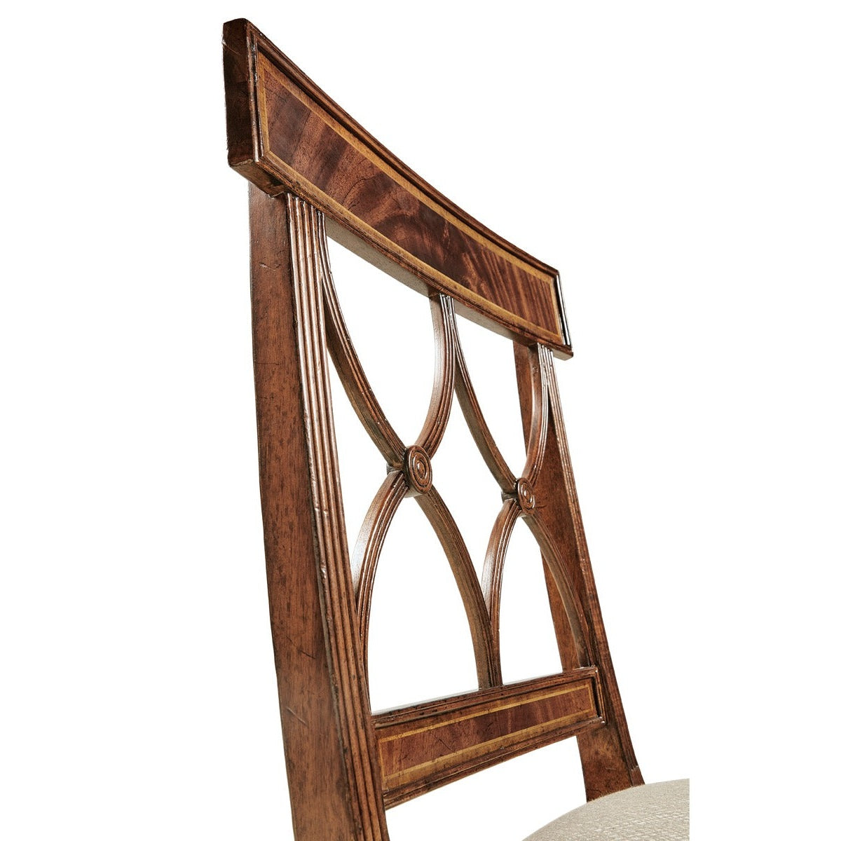 Jonathan Charles Georgian Dining Chair in Antique Mahogany - Skipper