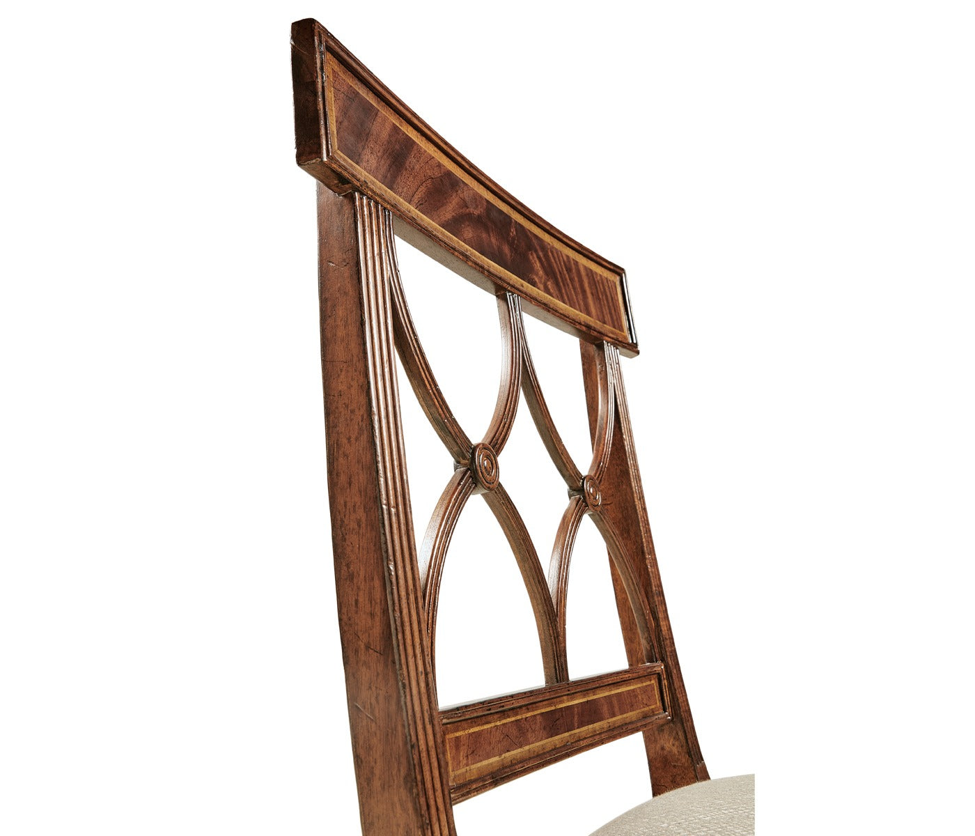 Jonathan Charles Georgian Dining Chair in Antique Mahogany - Skipper