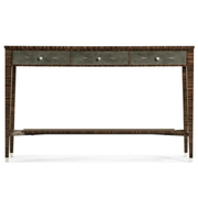 Jonathan Charles Shagreen Console Table with Drawers