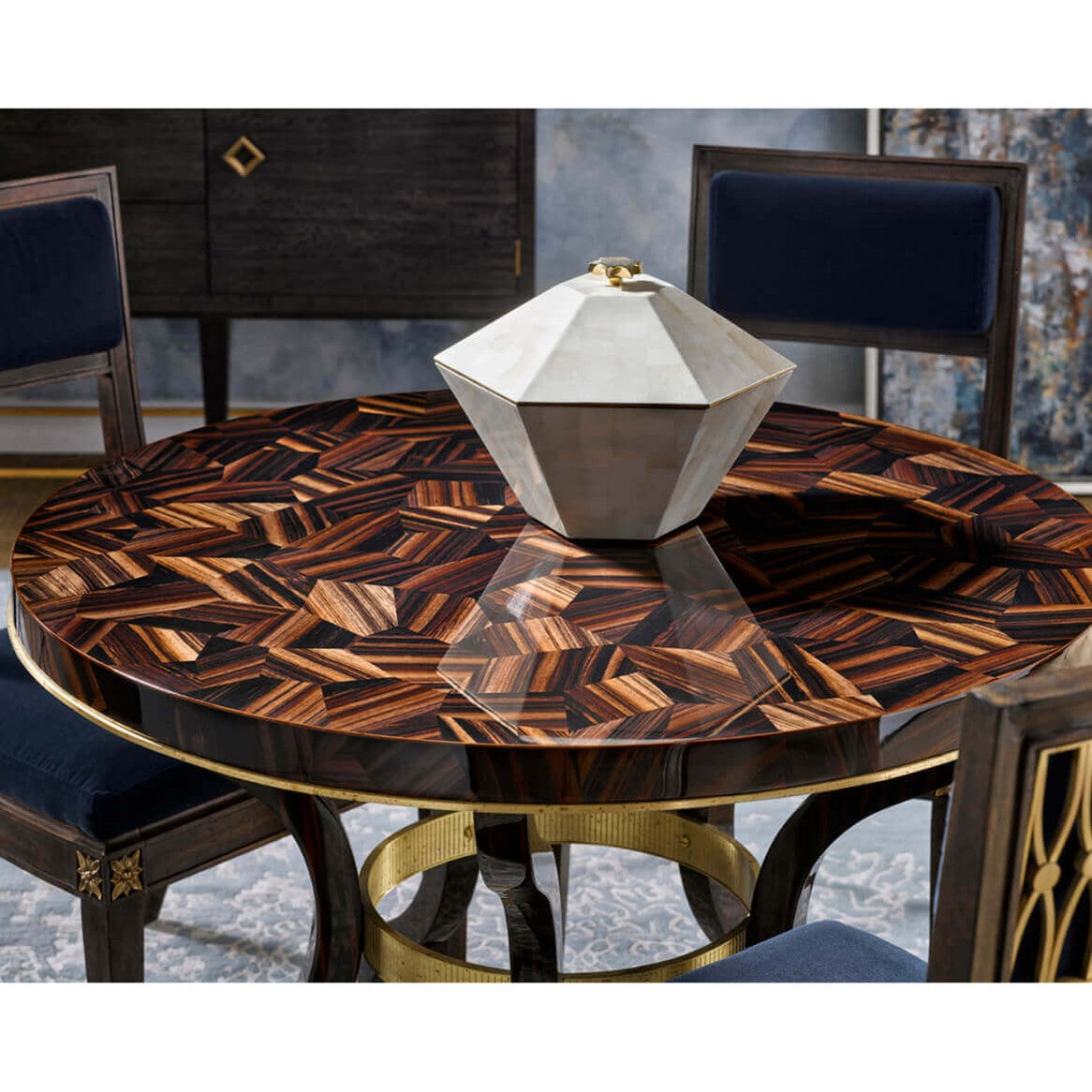 Jonathan Charles Hexagonal Box Dutch