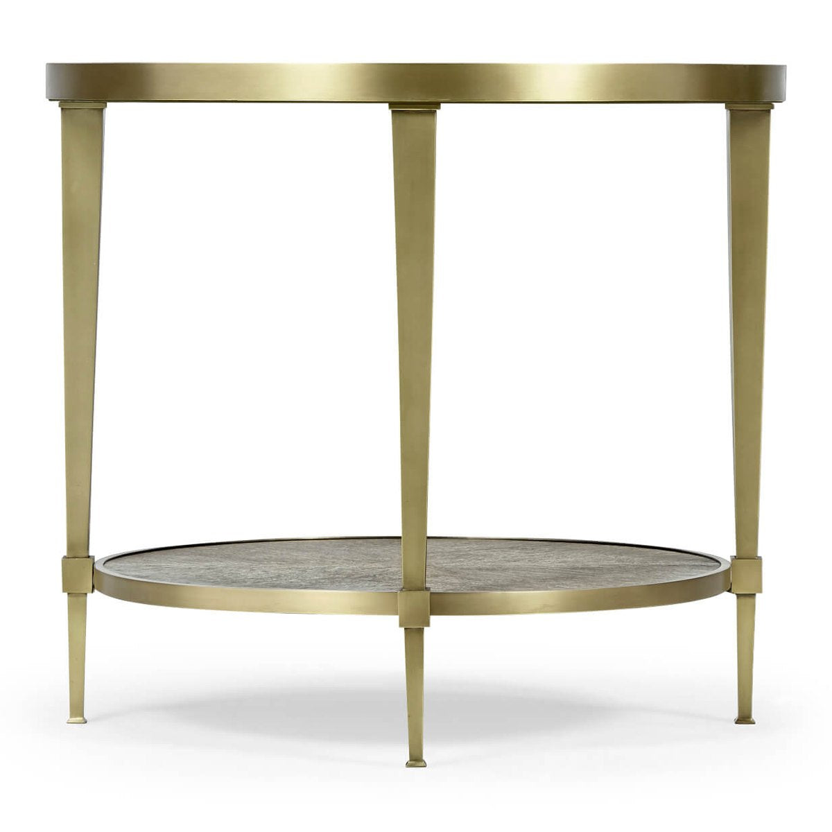 Jonathan Charles Geometric Round Lamp Table