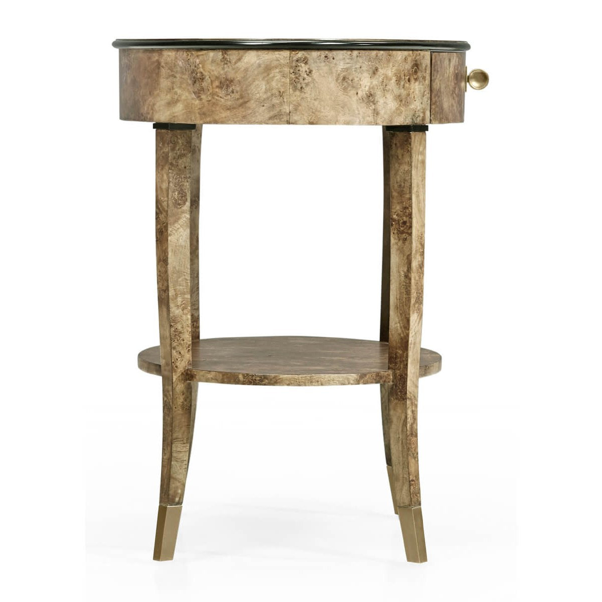Jonathan Charles Hamilton Oval Bedside Table