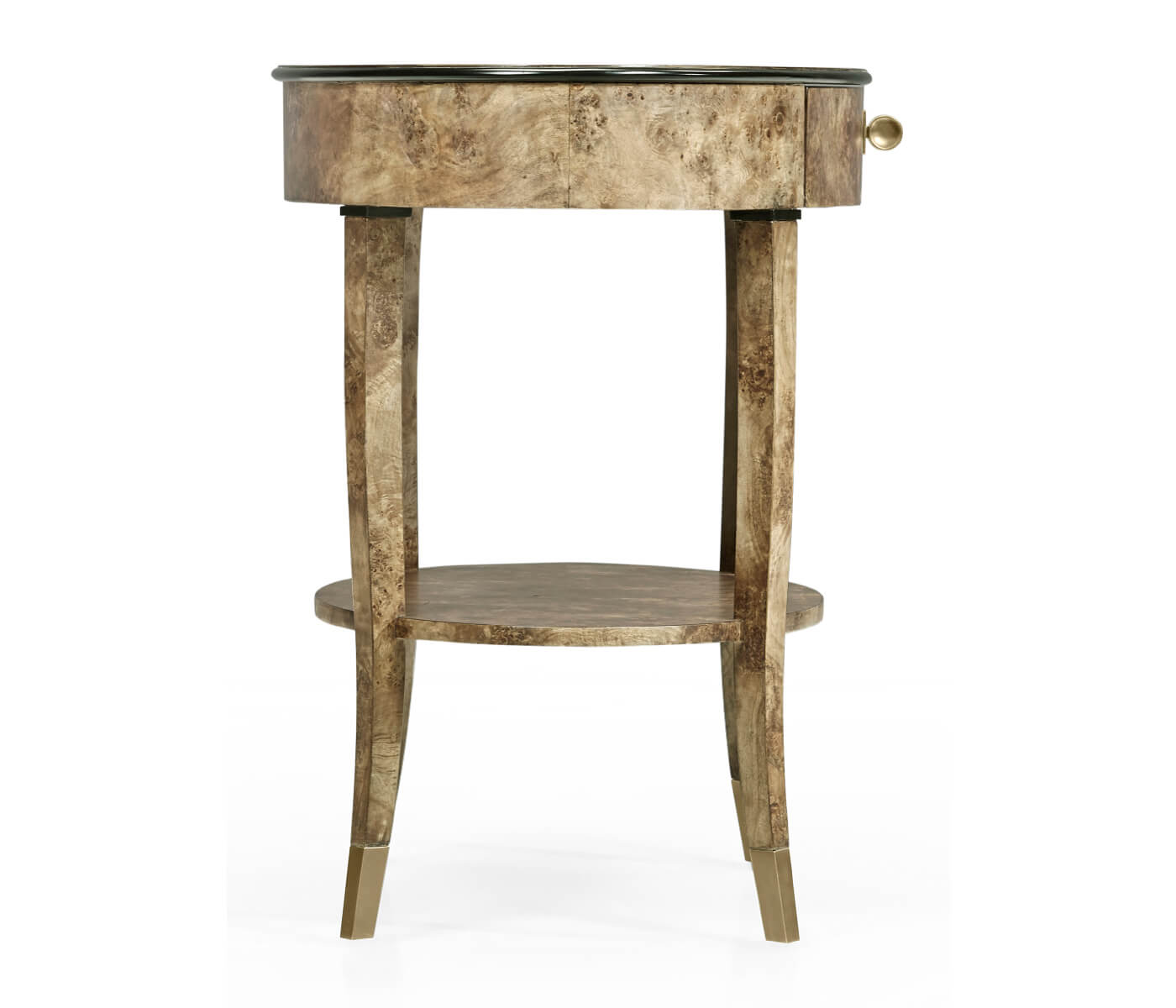 Jonathan Charles Hamilton Oval Bedside Table