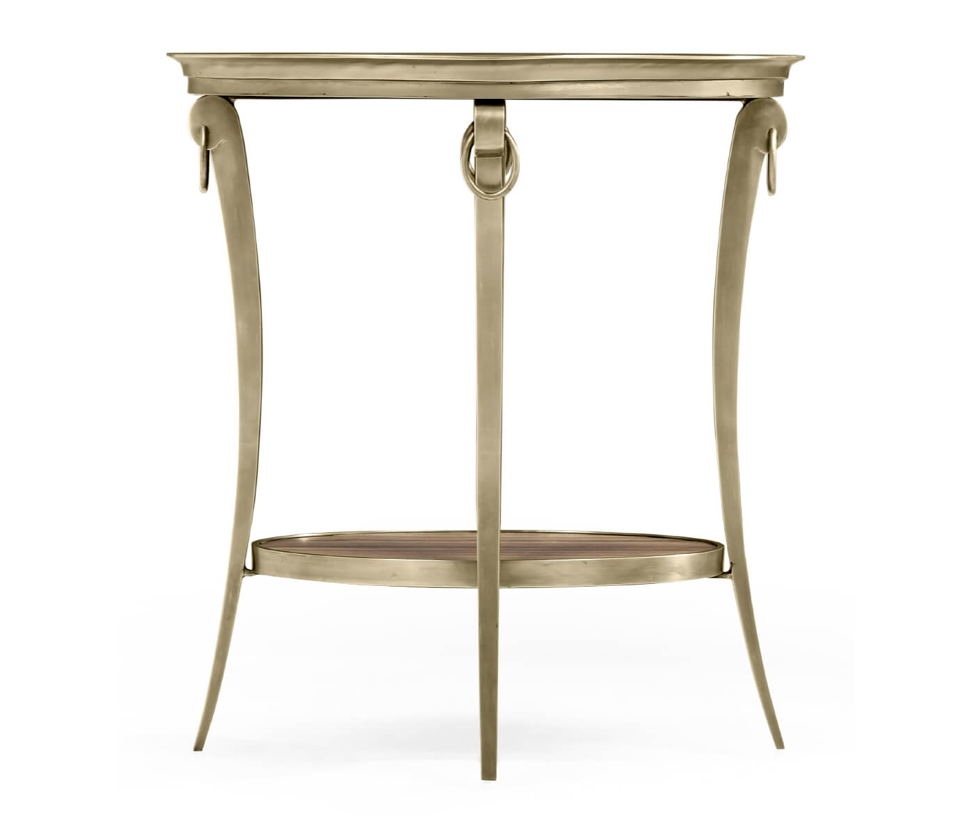 Jonathan Charles Hamilton Oval Accent Table