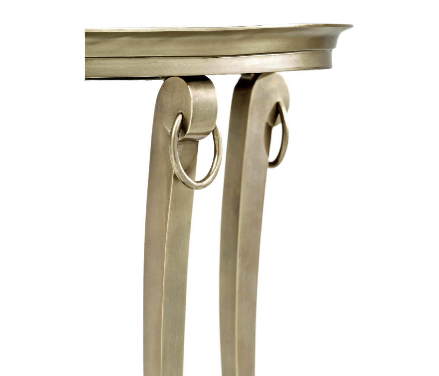 Jonathan Charles Hamilton Oval Accent Table
