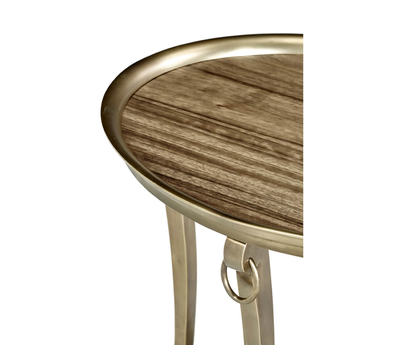 Jonathan Charles Hamilton Oval Accent Table