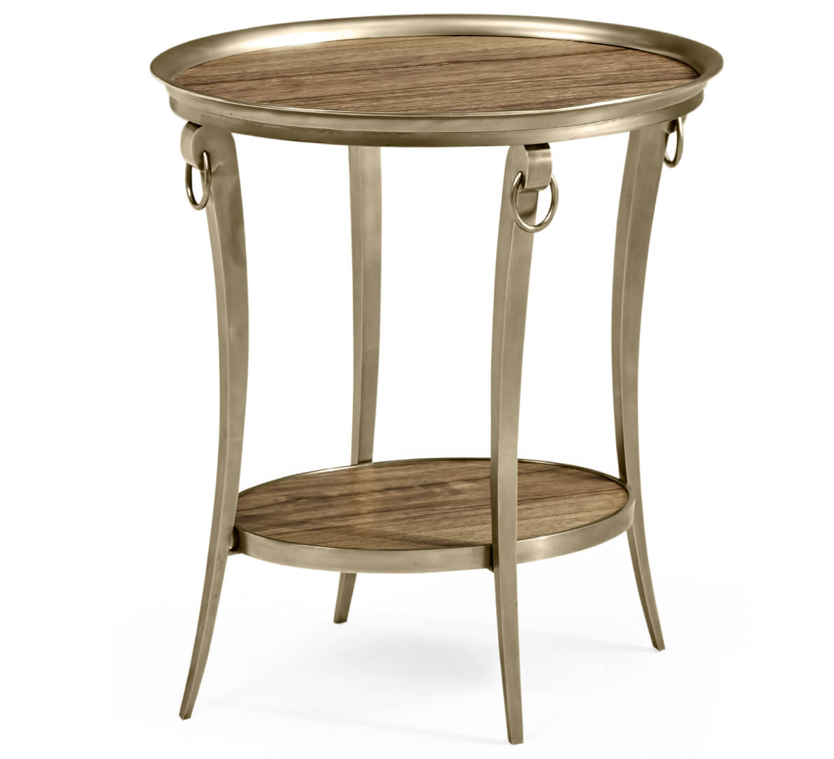 Jonathan Charles Hamilton Oval Accent Table