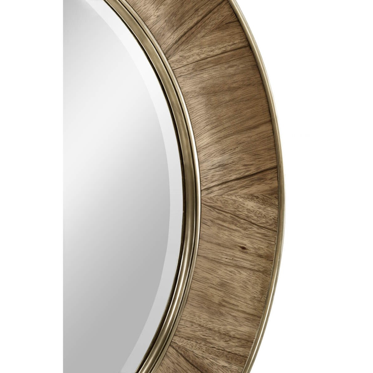 Jonathan Charles Hamilton 38" Round Mirror