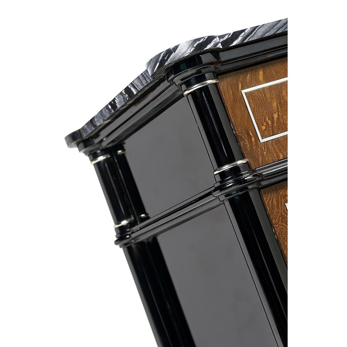 Jonathan Charles Madison Chest of Drawers with Marble Top