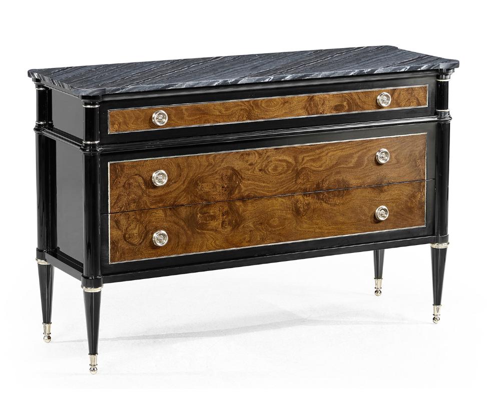Jonathan Charles Madison Chest of Drawers with Marble Top