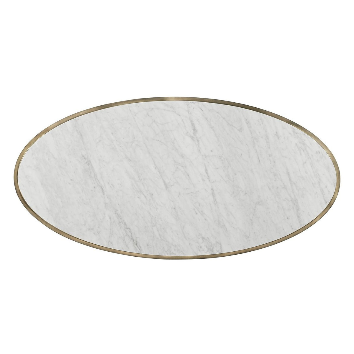 Jonathan Charles Hamilton Oval Cocktail Table