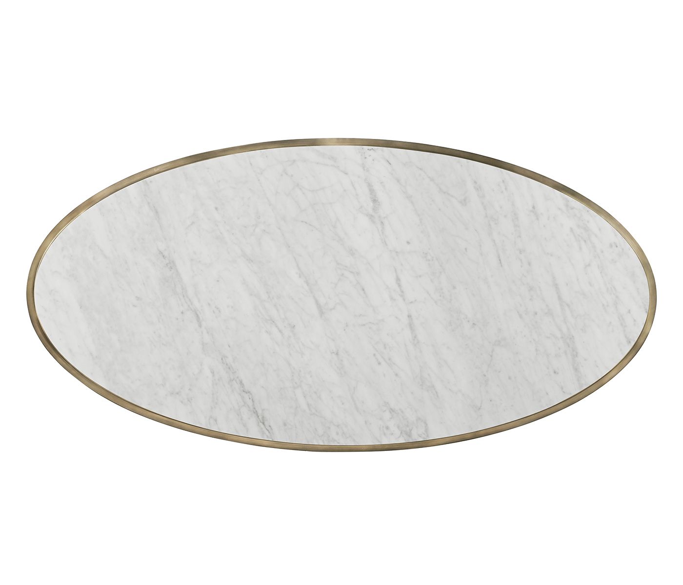 Jonathan Charles Hamilton Oval Cocktail Table