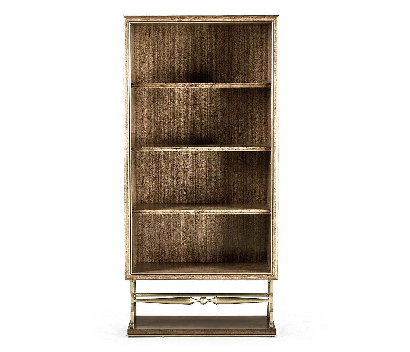 Jonathan Charles Barcelona Walnut Veneer Bookcase