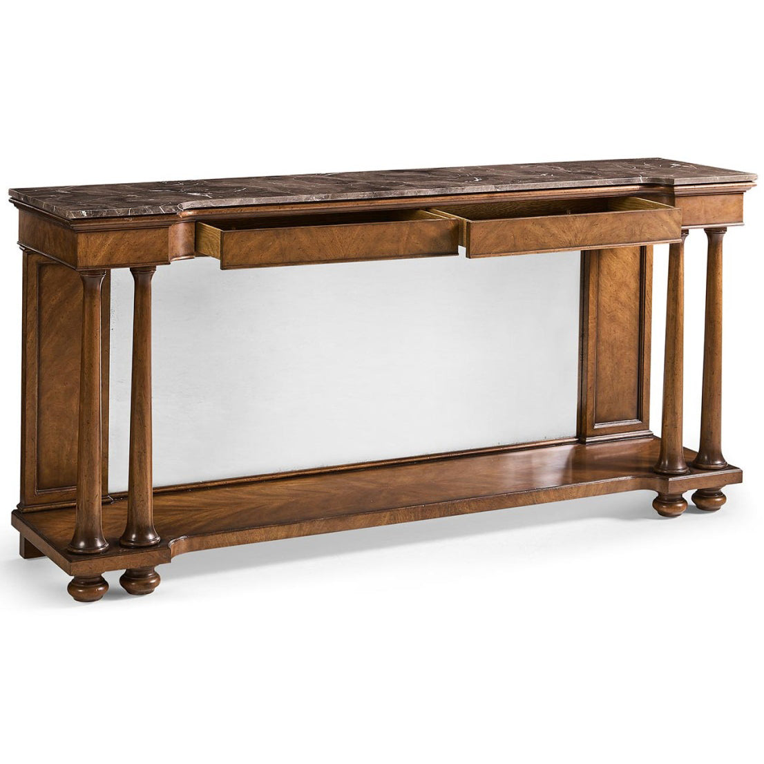 Jonathan Charles Hattie Mirrored Console Table