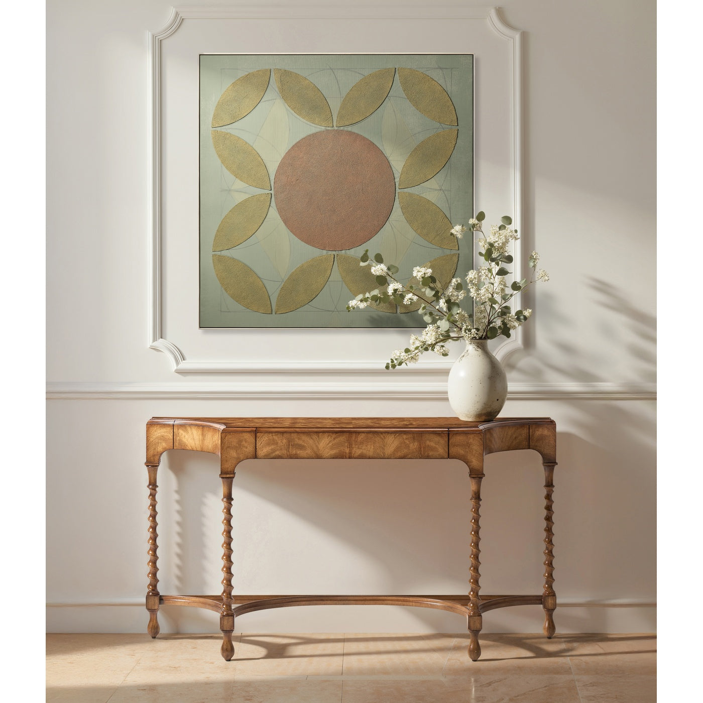 Jonathan Charles Orsman Cresent Console Table