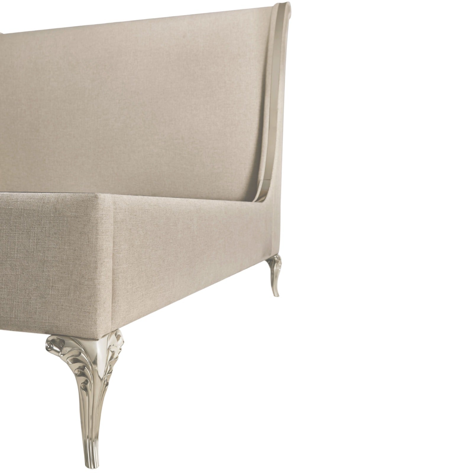 Jonathan Charles Parisian Super King Bed - Linen