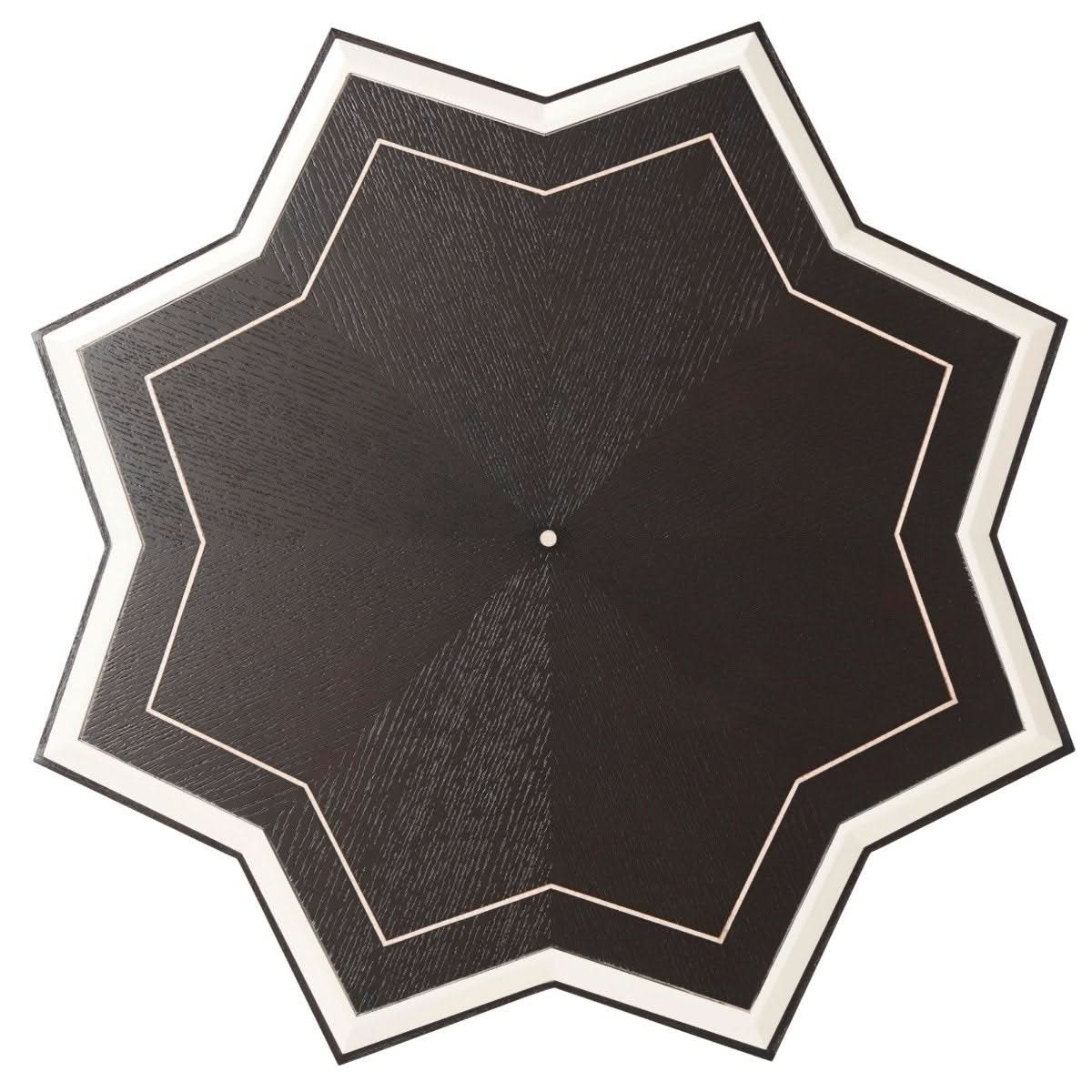 Theodore Alexander Atticus Side Table in Ebonized Oak   Nicholas John Interiors