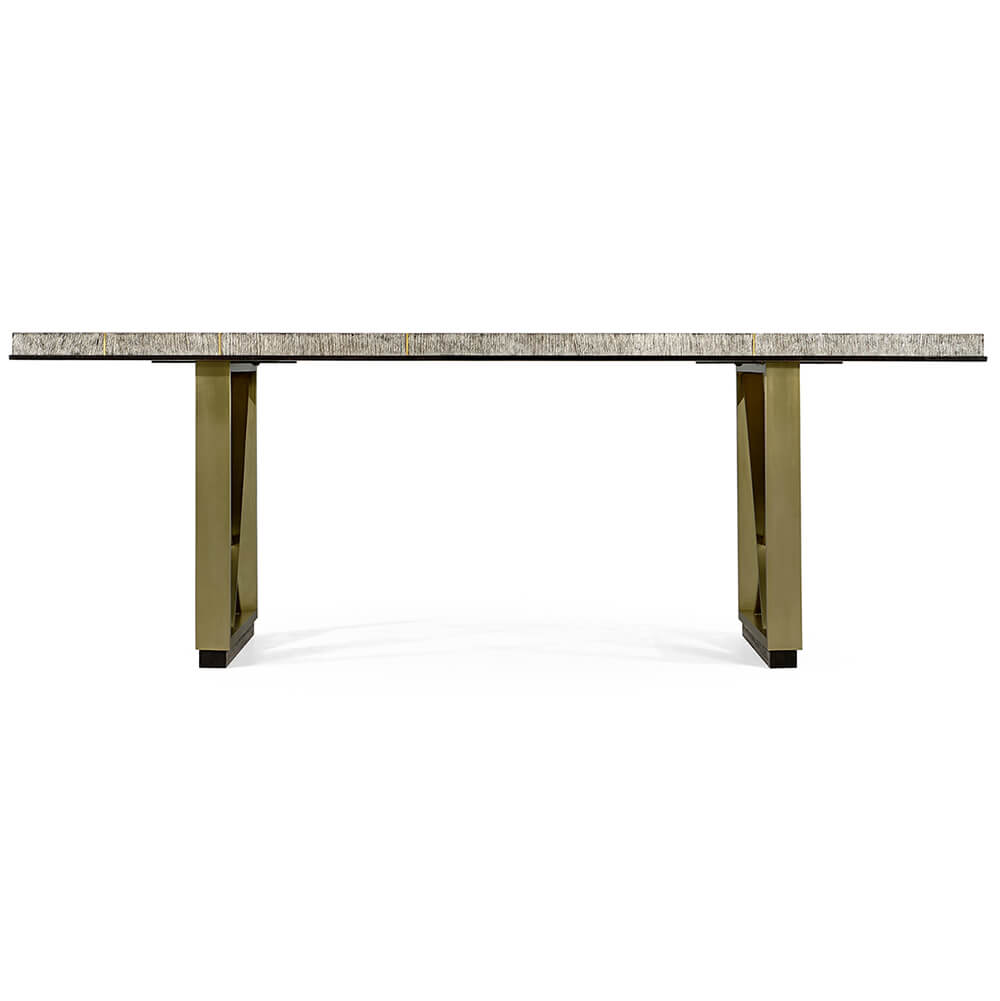 Jonathan Charles Geometric 84" Dining Table