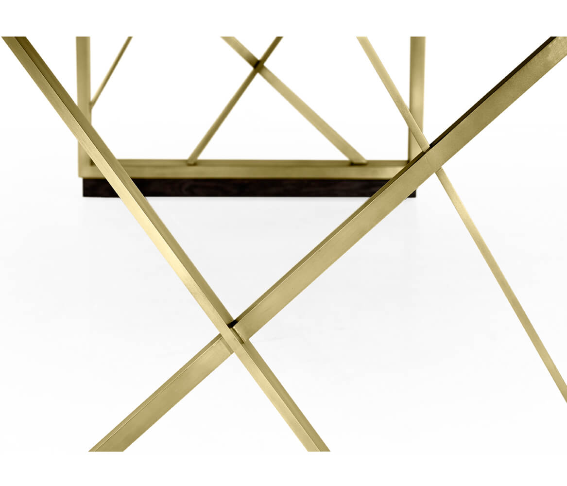 Jonathan Charles Geometric 84" Dining Table