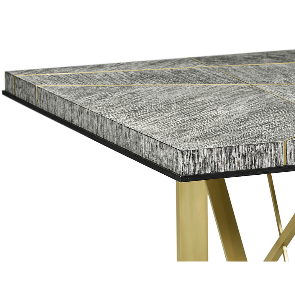 Jonathan Charles Geometric 108" Dining Table
