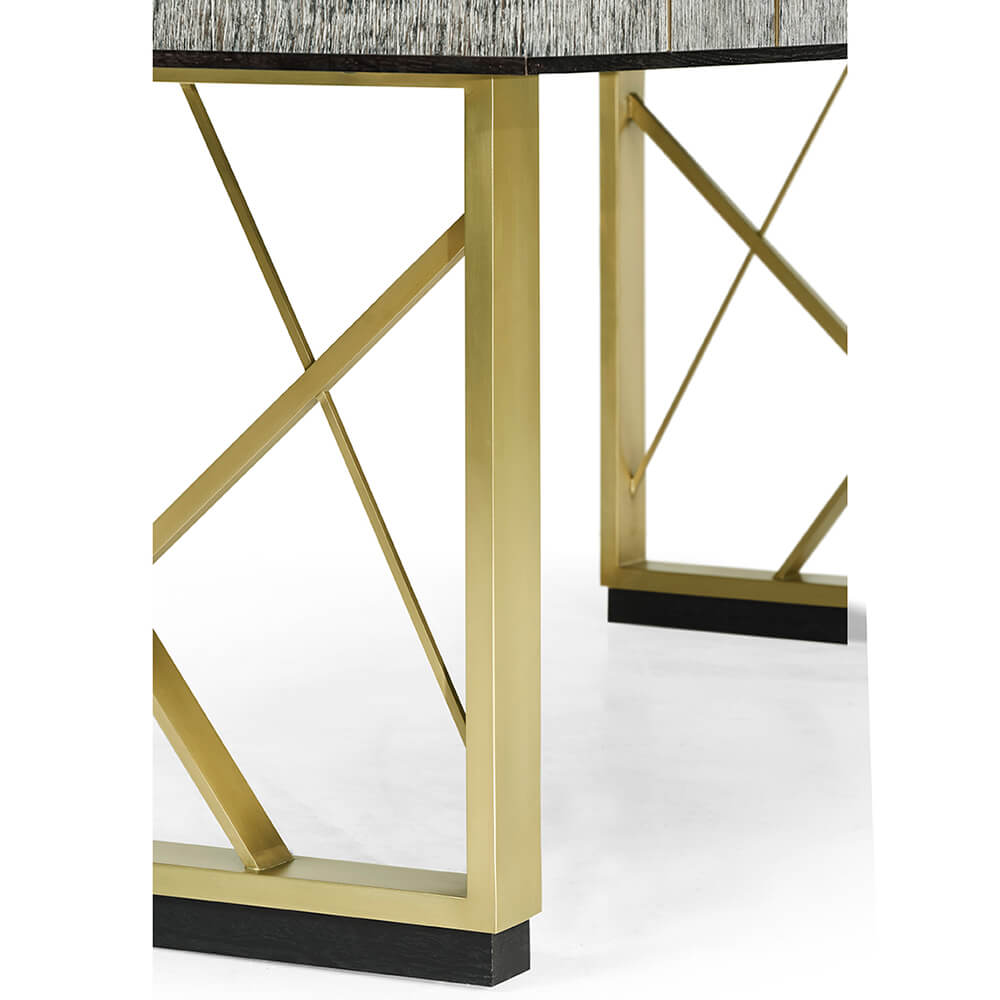 Jonathan Charles Geometric 108" Dining Table