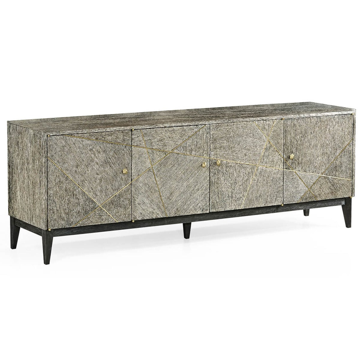 Jonathan Charles Geometric Entertainment Cabinet - Large