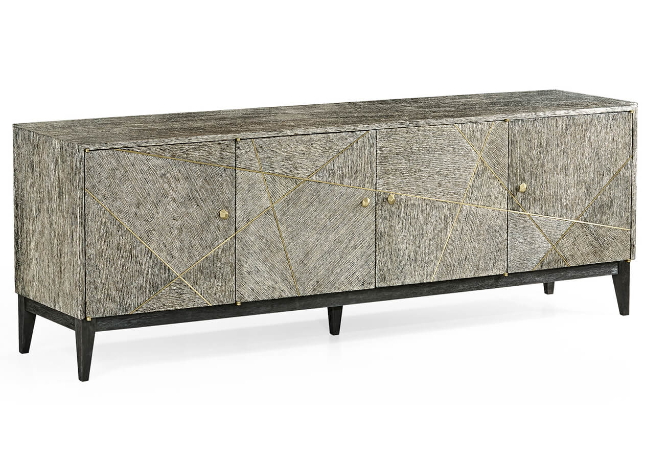 Jonathan Charles Geometric Entertainment Cabinet - Large