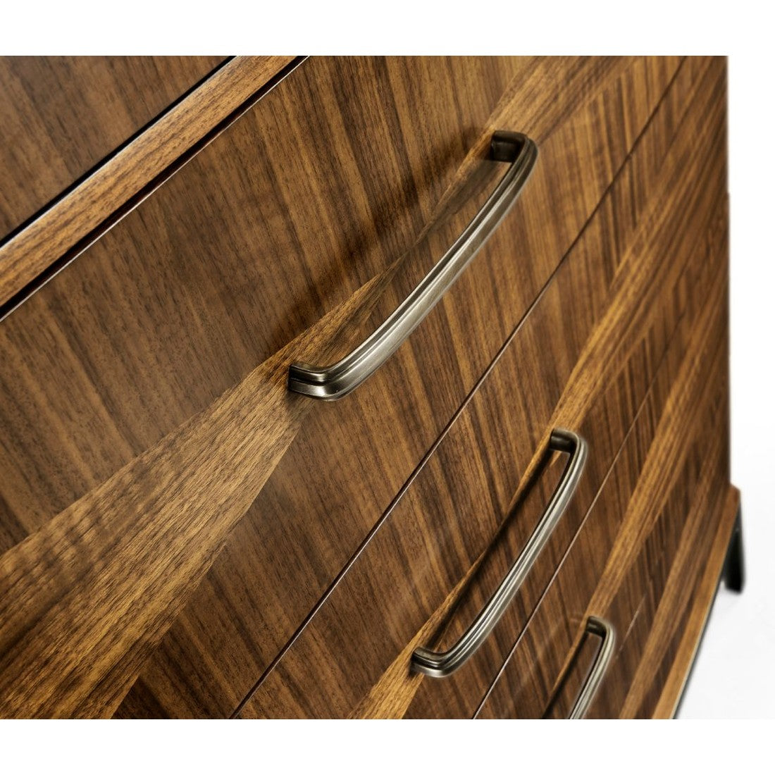 Jonathan Charles Toulouse Walnut Tall Chest of Drawers