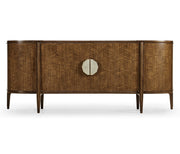 Jonathan Charles Toulouse Walnut Curved Sideboard