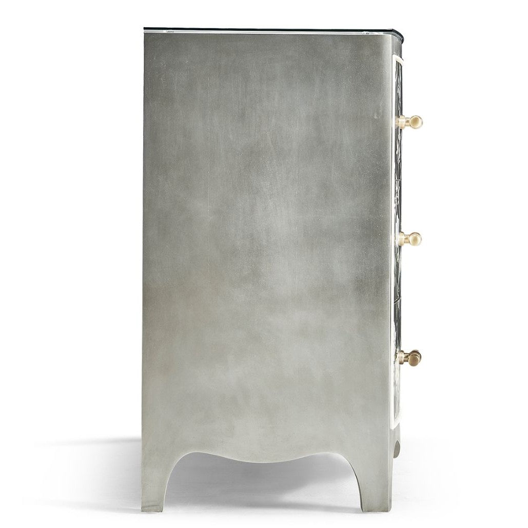 Jonathan Charles Shimmering Moon Bow Front Chest