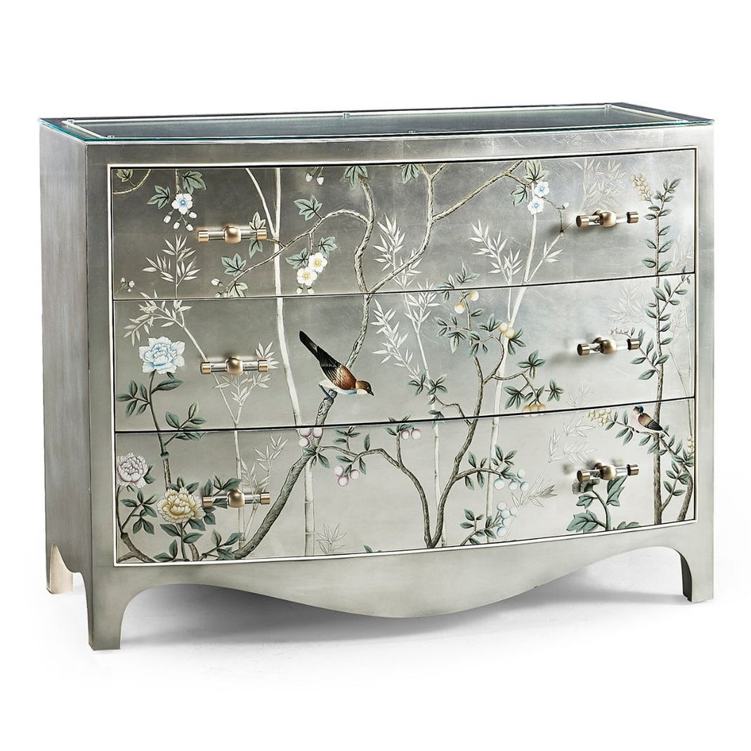 Jonathan Charles Shimmering Moon Bow Front Chest