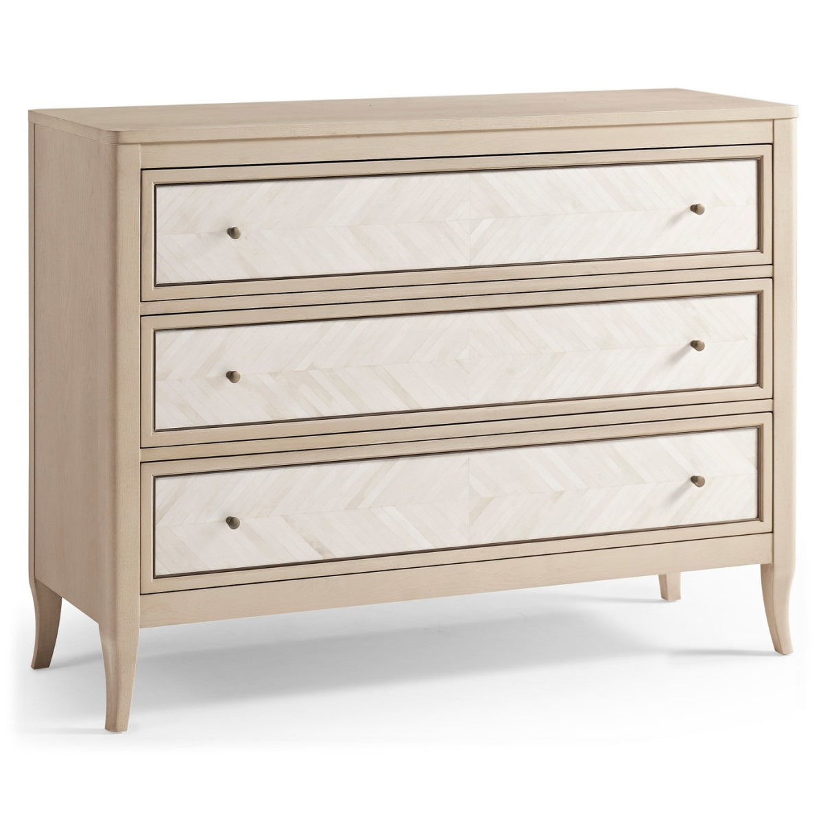 Jonathan Charles Berm Three Drawer Chest