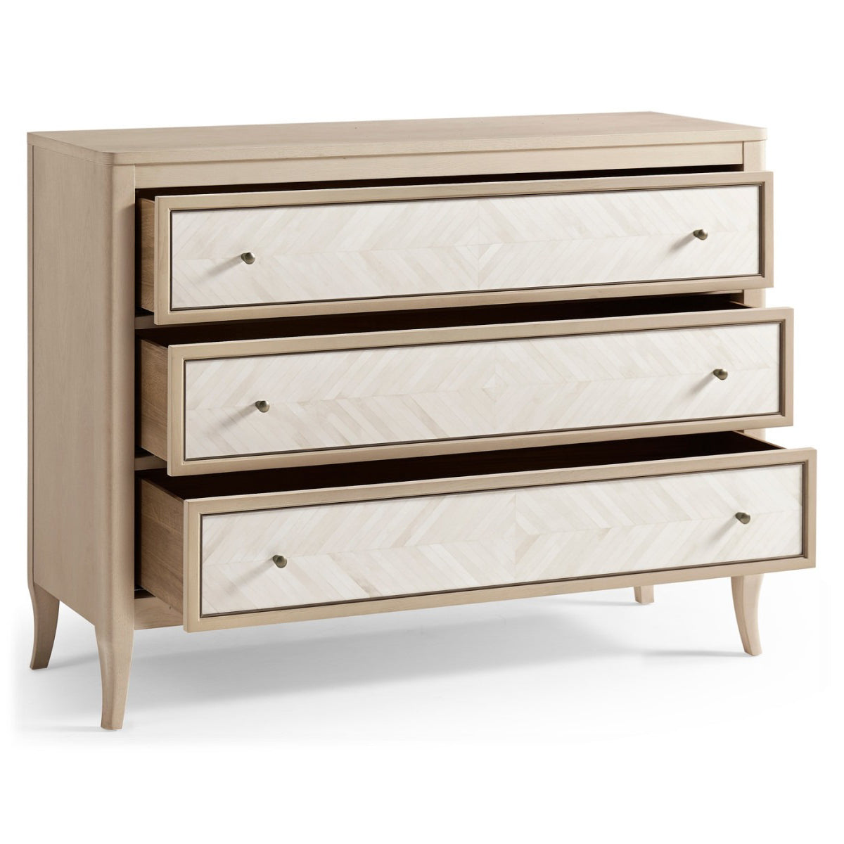 Jonathan Charles Berm Three Drawer Chest