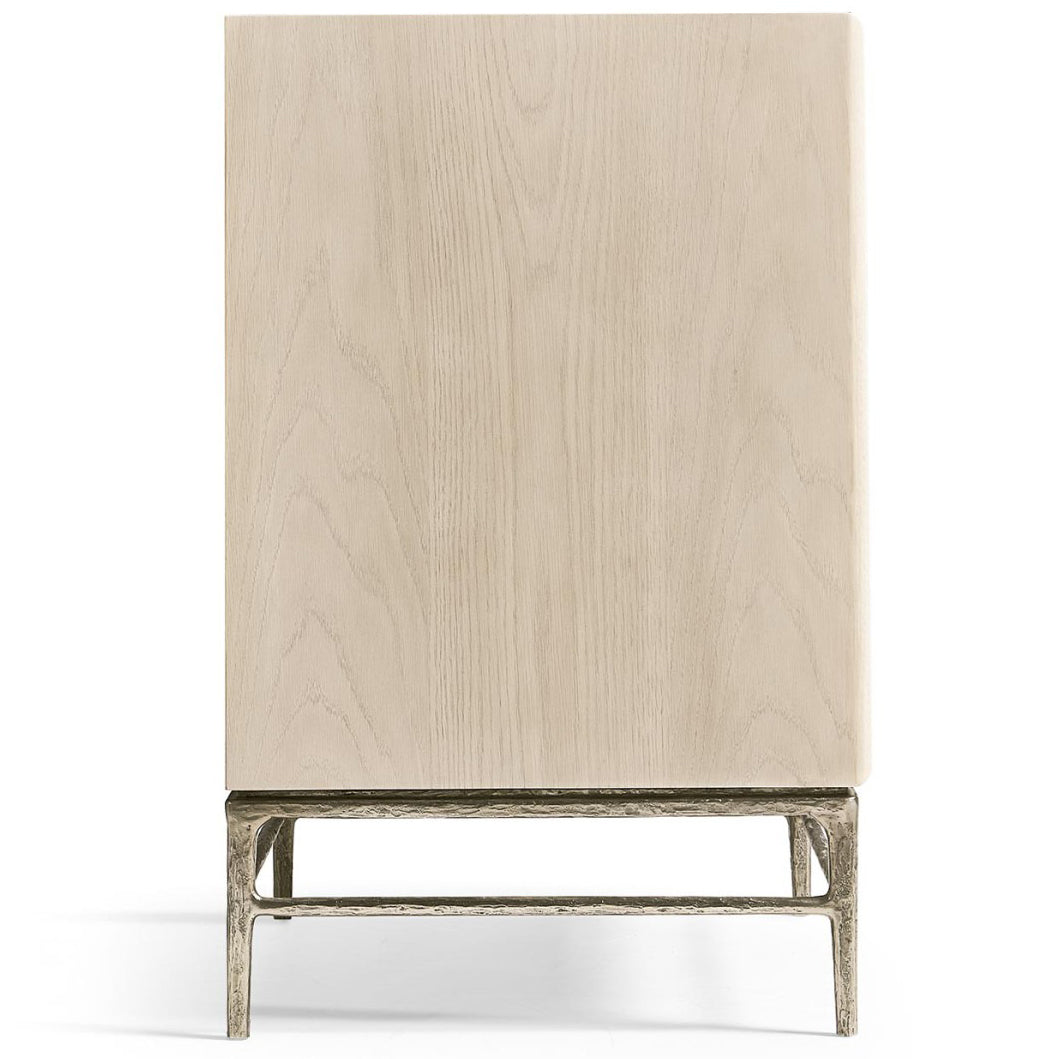 Jonathan Charles Clapotis Danish Cord Narrow Nightstand