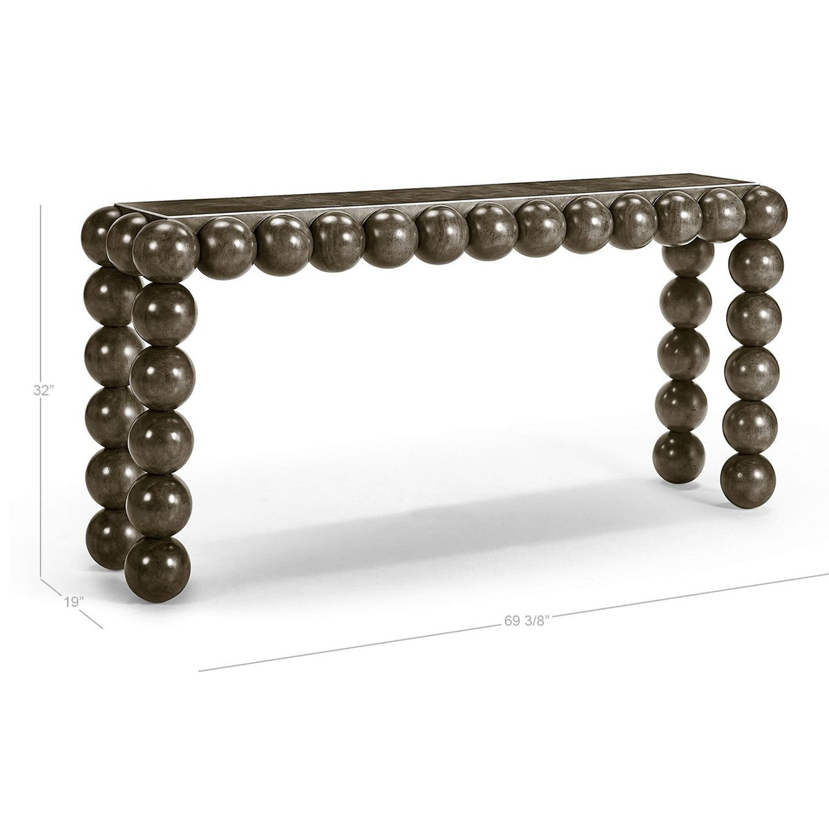 Jonathan Charles Orb Console Table