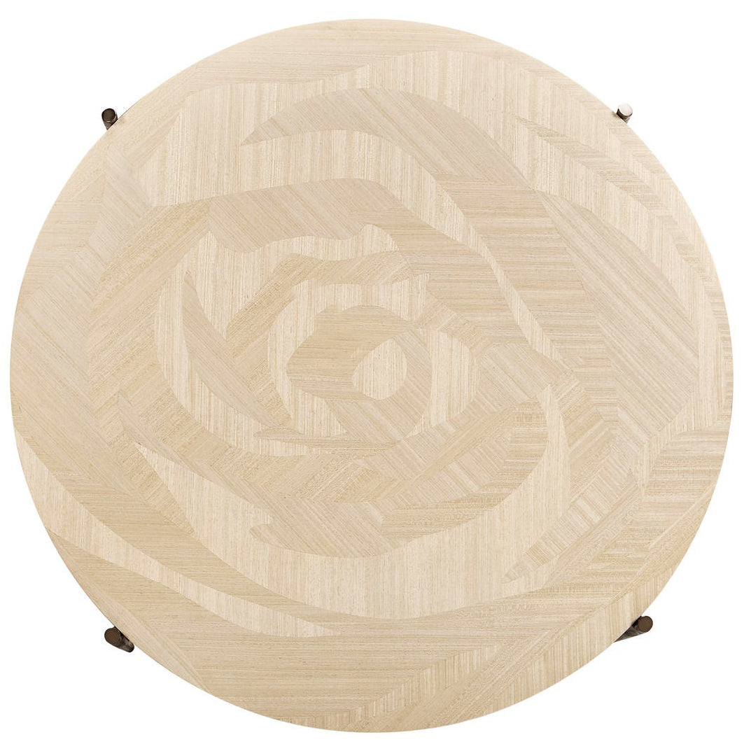 Jonathan Charles Tidepool Round Coffee Table