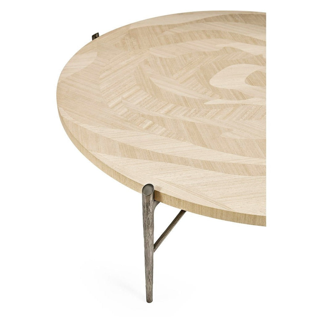 Jonathan Charles Tidepool Round Coffee Table