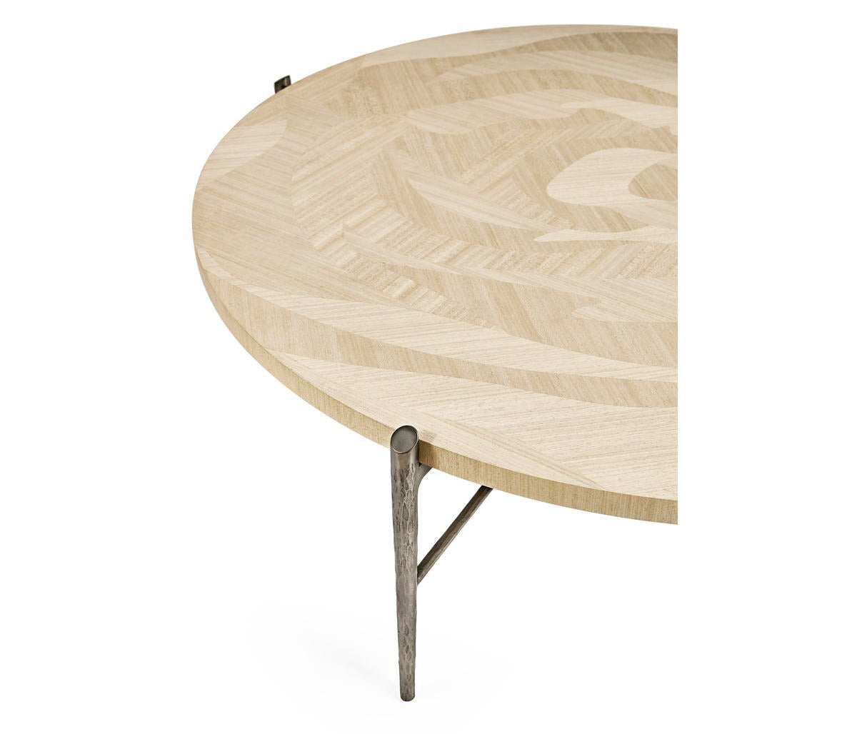 Jonathan Charles Tidepool Round Coffee Table