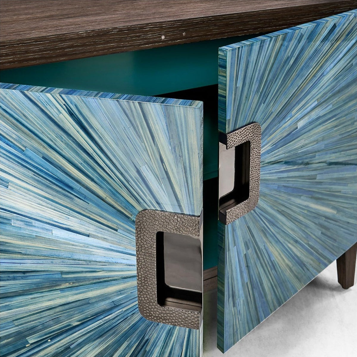 Jonathan Charles Sapphire Accent Cabinet