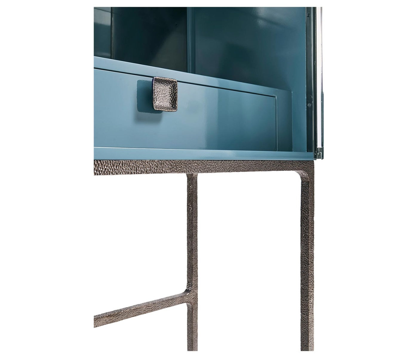 Jonathan Charles Sapphire Bar Cabinet