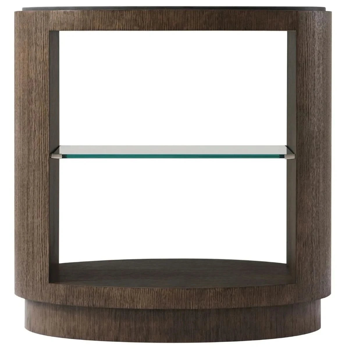 Theodore Alexander Nevio Side Table in Charteris Finish   Nicholas John Interiors