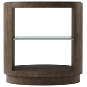 Theodore Alexander Nevio Side Table in Charteris Finish   Nicholas John Interiors
