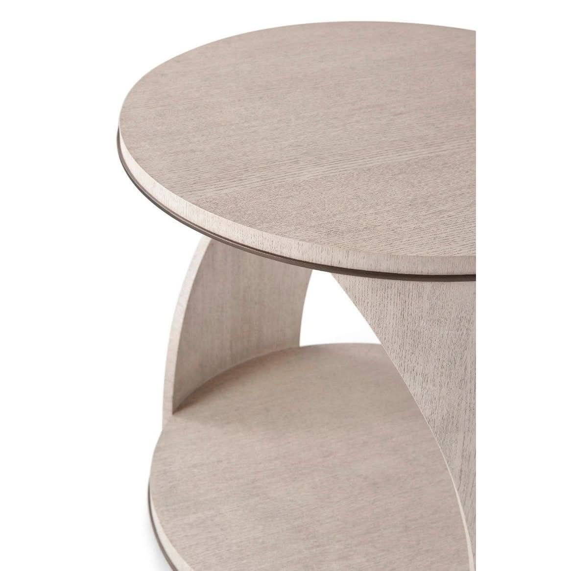 Theodore Alexander Adelmo Side Table in Gowan Finish   Nicholas John Interiors