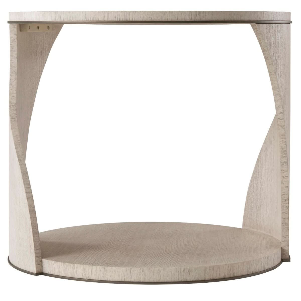 Theodore Alexander Adelmo Side Table in Gowan Finish   Nicholas John Interiors