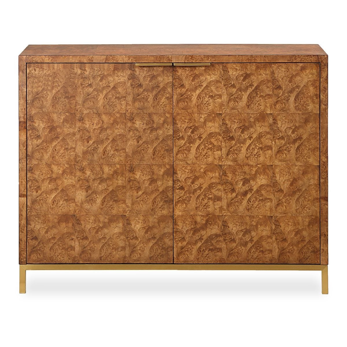 Jethro Burl 2 Door Cabinet