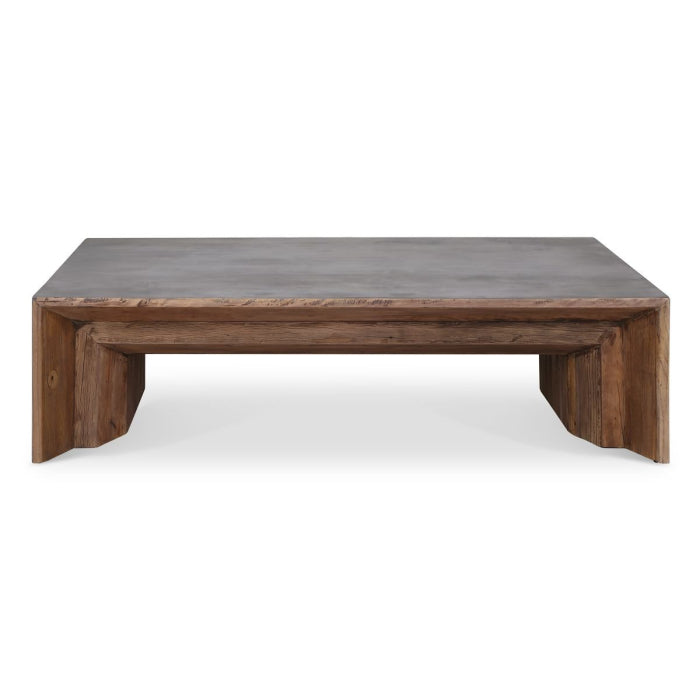 Uttermost Vail Coffee Table in Grey Elm