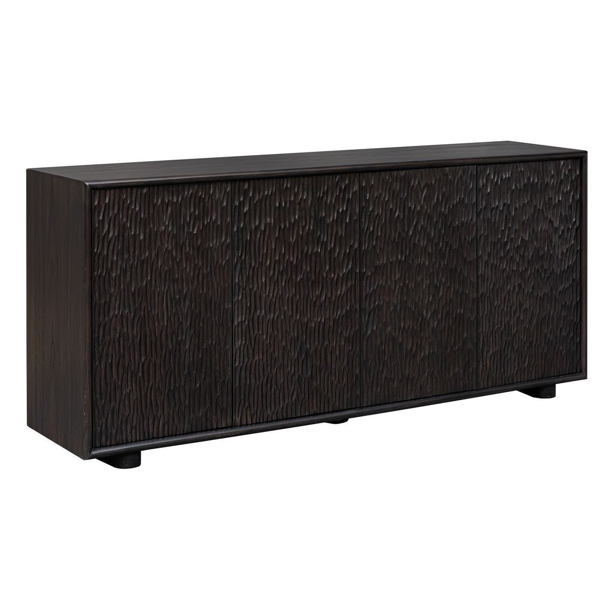 Uttermost Stevenson Chiseled 4 Door Cabinet